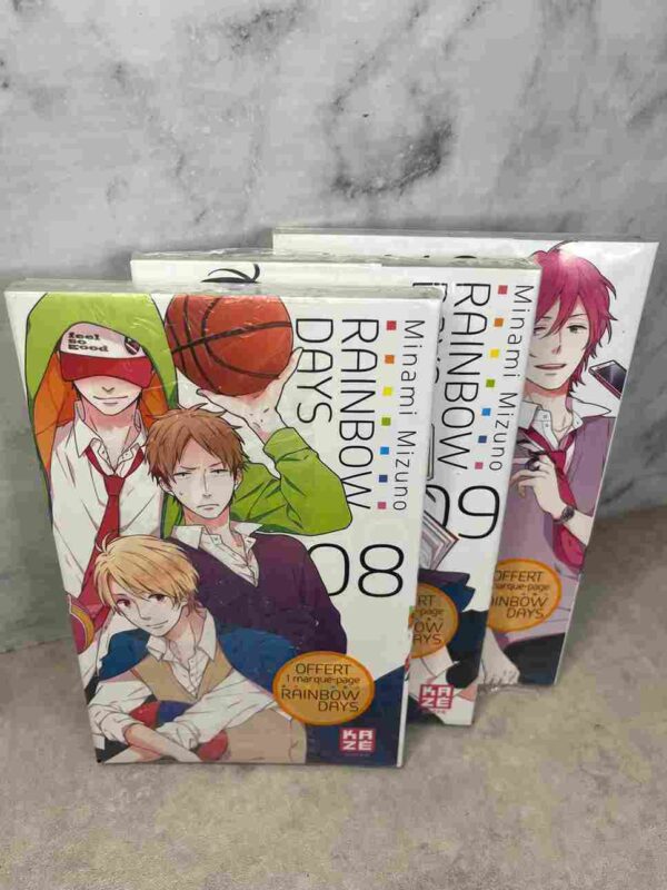 Rainbow Days  :  Collection Complète - 15 Tomes ( coffret 1 a 3 )