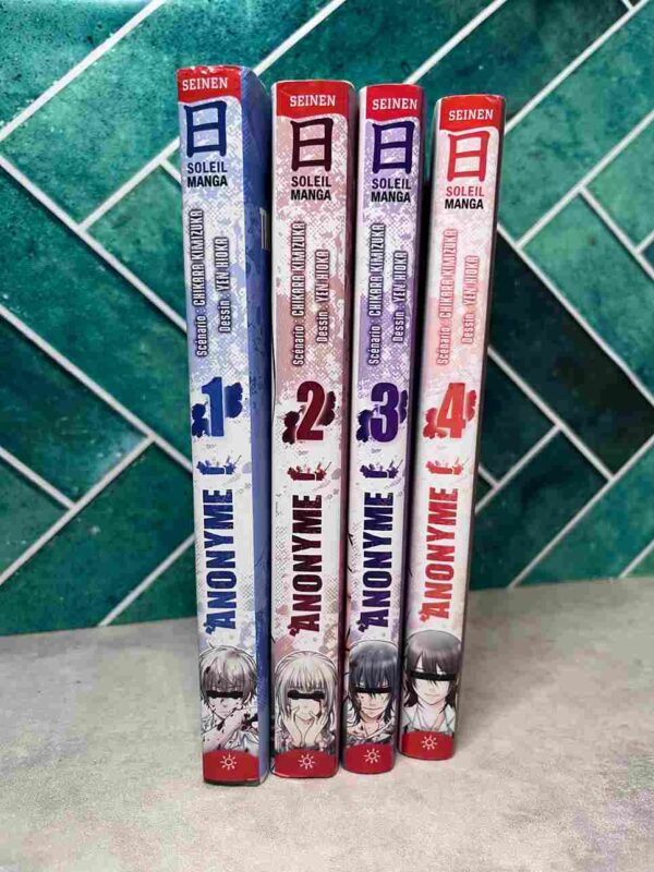 Anonyme ! : Collection Complète - 4 Tomes