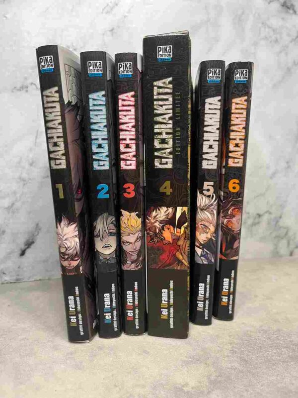 Gachiakuta  : Tomes du 1 a 6   ( coffret 4 collector )