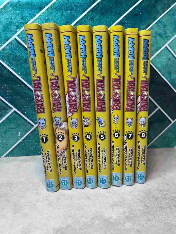 Fairy Tail / La Grande Aventure De Happy - Collection complète : 8 Tomes