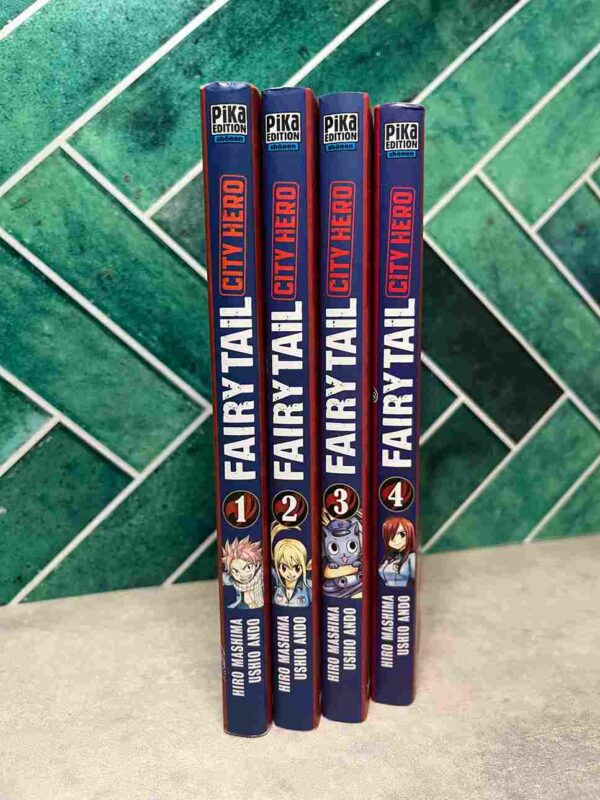 Fairy Tail - City Hero  - Collection complète  : 4 Tomes