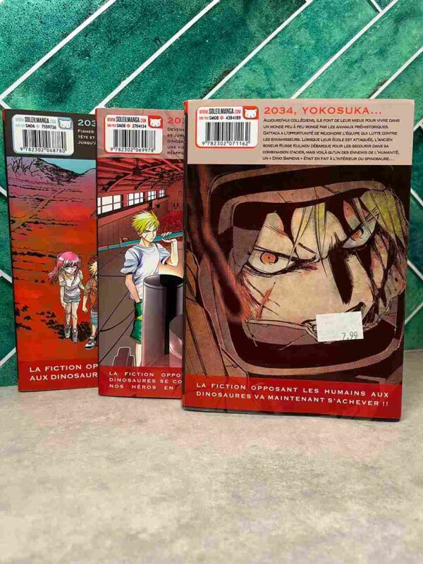 Dino Sapiens : Collection complète - 3 Tomes