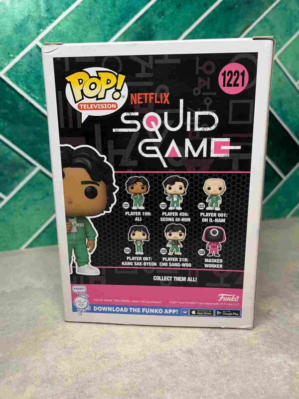 Funko Pop :    1221 - Squid Game /  Player  199 ali