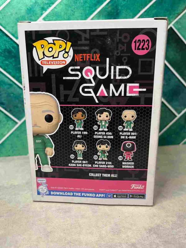 Funko Pop :   1223 - Squid Game /  Player 001 oh il nam