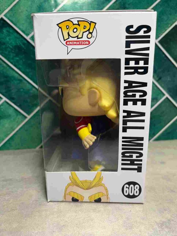 Funko Pop :     608  MHA   /  Silver Age -  All Might
