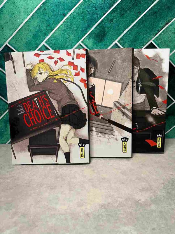 Death's Choice : Collection Complète - 3 Tomes ( Avec son coffret )