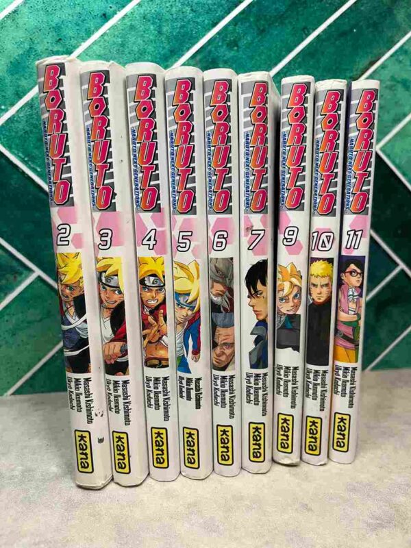 Boruto : Tomes 2 a 11 ( sans le tome 8 )