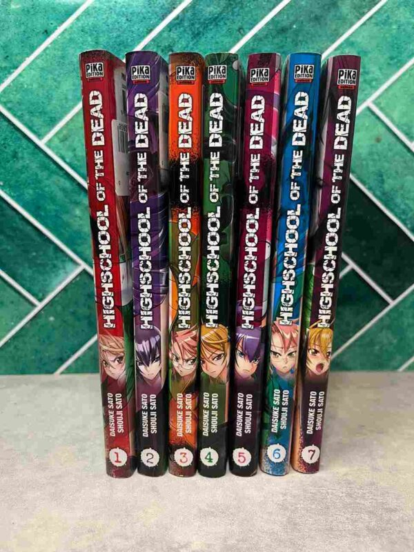 Highschool of The Dead : Collection complète - 7 Tomes