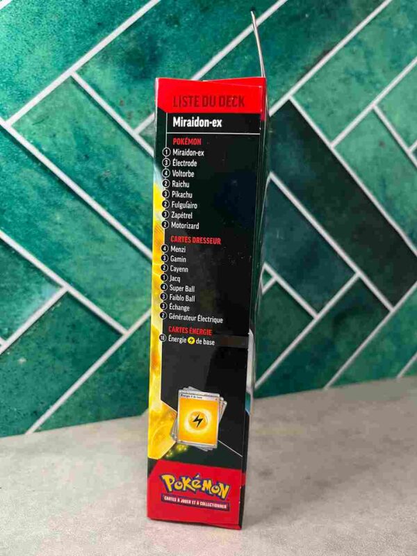 Carte Pokemon :  Deck de Combat - Miraidon-ex