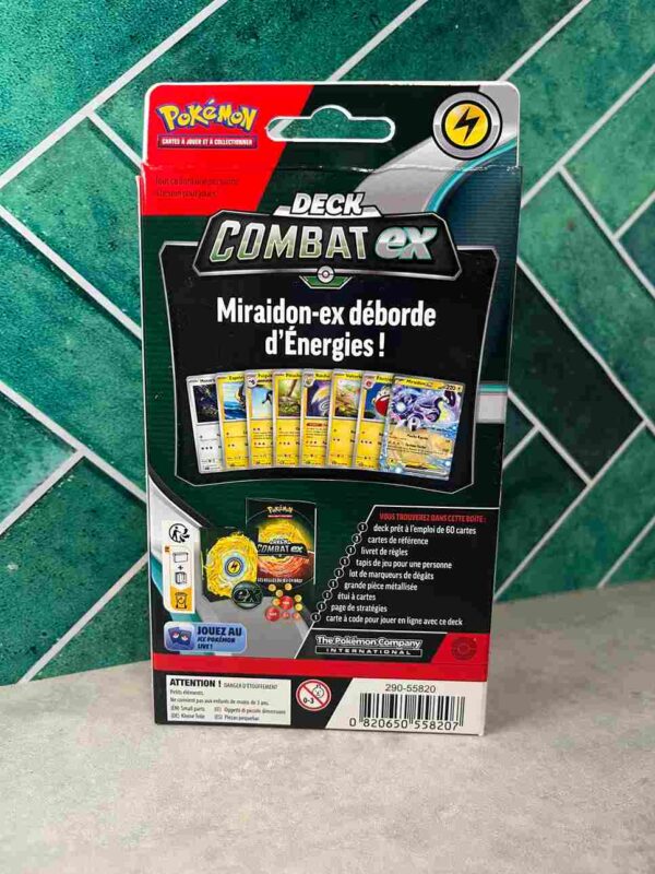 Carte Pokemon :  Deck de Combat - Miraidon-ex