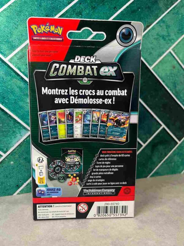 Carte Pokemon :   Deck de Combat - Demolosse-ex