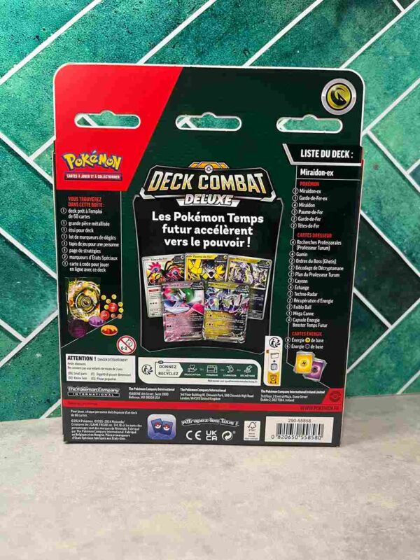 Carte Pokemon : Deck Combat Deluxe - Miraidon-ex