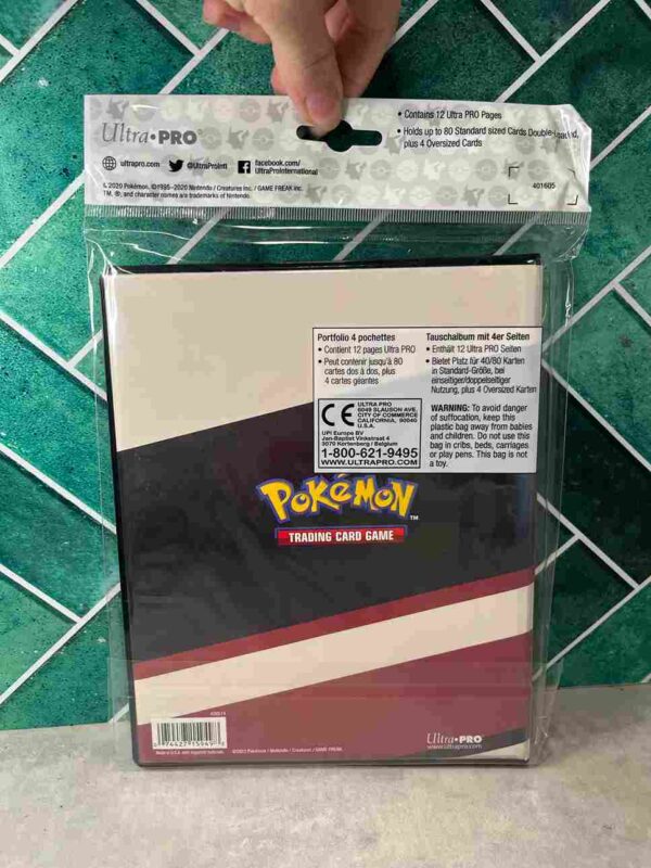 Ultra Pro - Portfolio / classeur - 4 cases Pokémon - Ronflex & Goinfrex