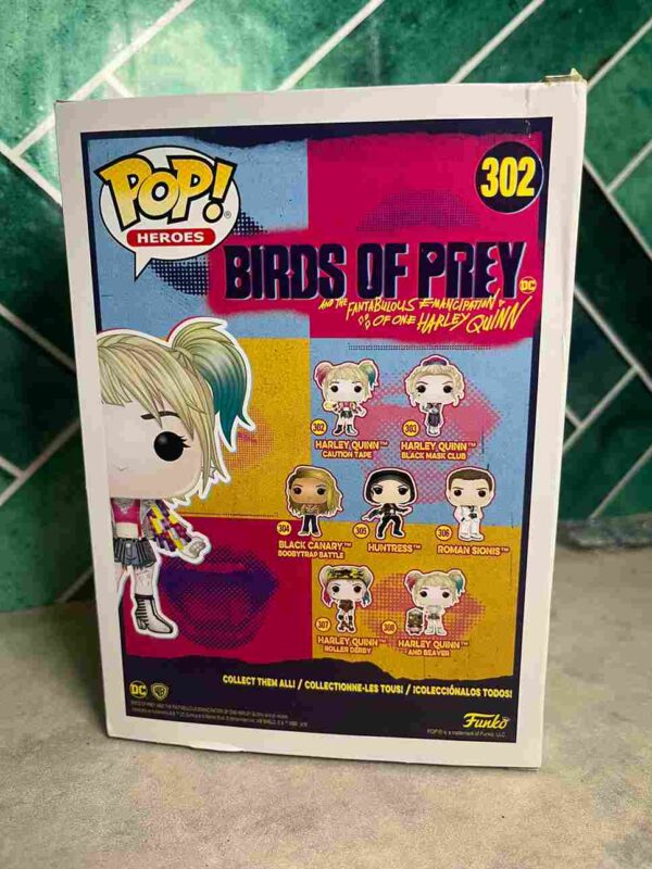 Funko Pop :    302  Birds Of Prey   /  Harley Quinn