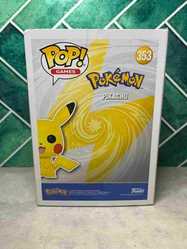 Funko Pop : 353  Pokemon  /  Pikachu  - Special Édition Funko