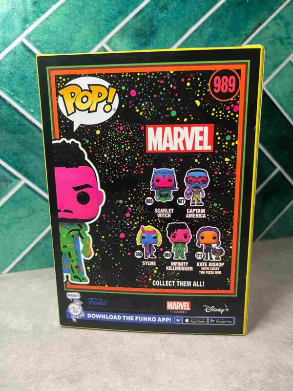 Funko Pop :   989  Marvel What If ... / Infinity Killmonger  - Special edtion