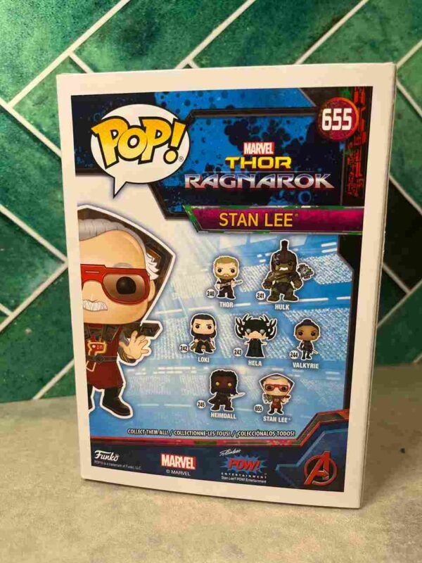 Funko Pop :     655   Marvel Thor  /  Stan Lee