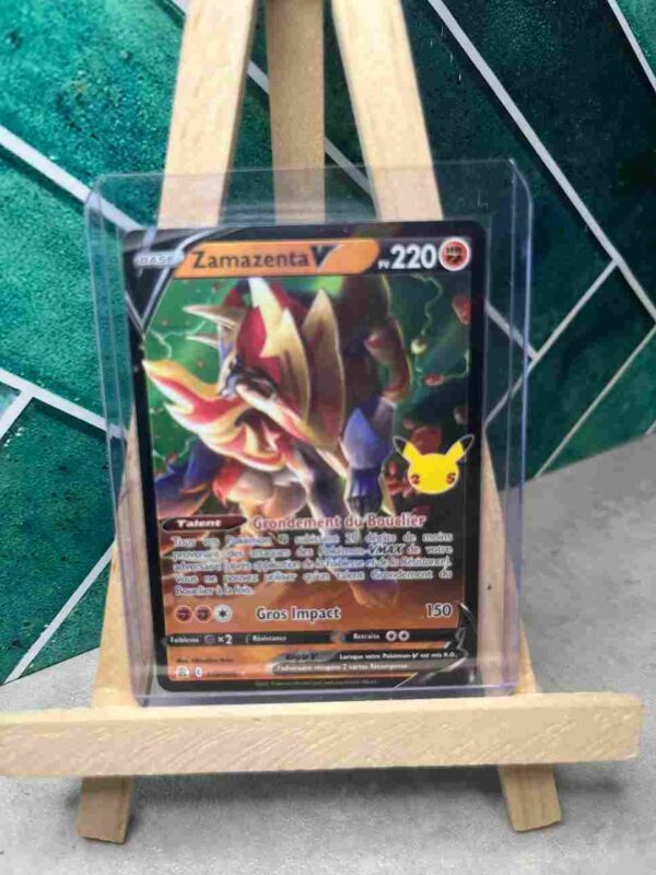 Carte Pokemon : Zamazenta V  028 / 025    25 ans Pokemon célébration