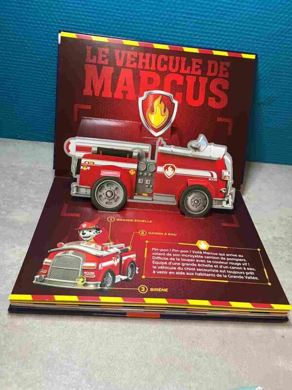 Mon Livre Pop Up : Pat' Patrouille - Les Véhicules