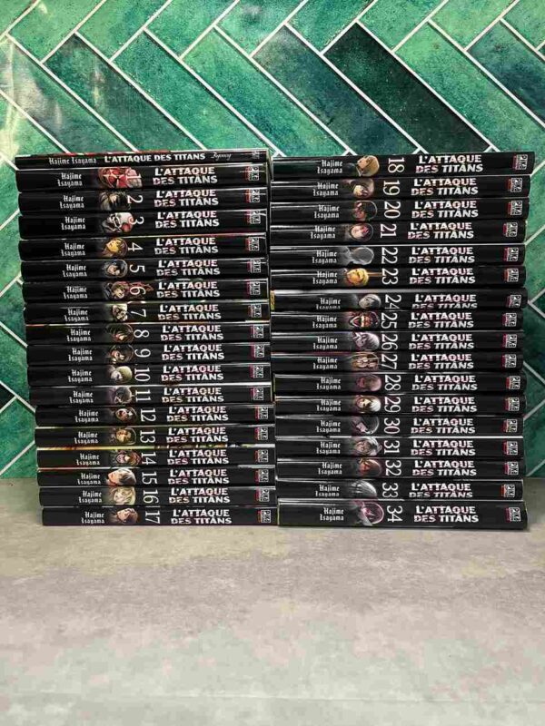 L'attaque des titans : Collection complète - 34 tomes ( 29 - 31  et 34 collector )