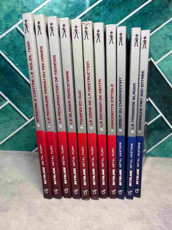 Beyblade Metal Master et Fury : Tome 1 a 3 /  Tome 1 a 8