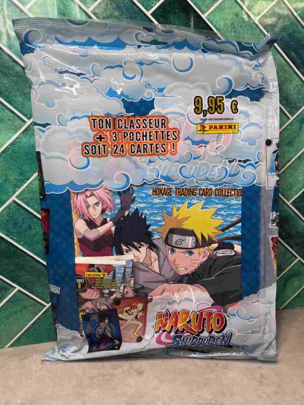 Naruto Shippuden - Hokage Trading Card Collection - Starter pack Découvre cette nouvelle collection avec 1 classeur et 3 pochettes de 8 cartes !!!