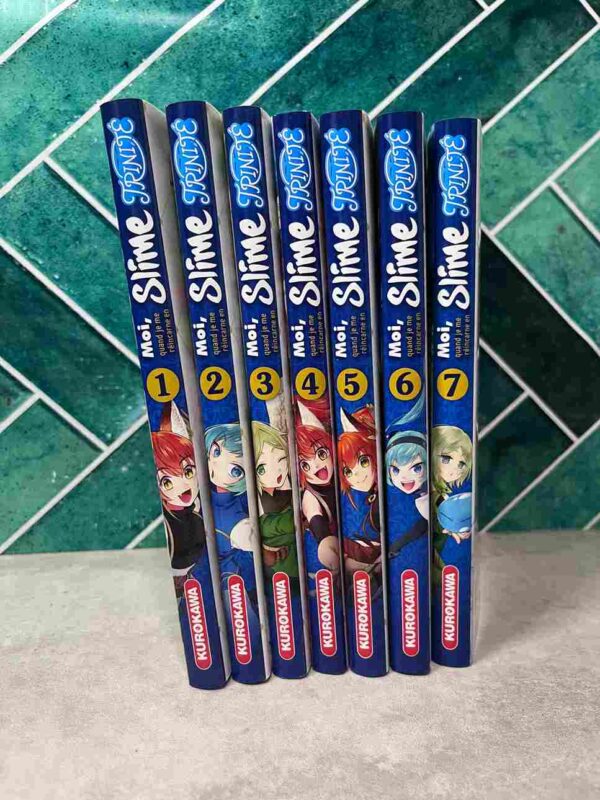 Moi Quand je me Réincarne en Slime - Trinité : Collection Complète - 7 Tomes ( Neuf )