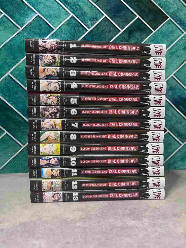 Bloody Delinquent Girl Chainsaw : Collection Complète - 13 Tomes  ( Neuf )