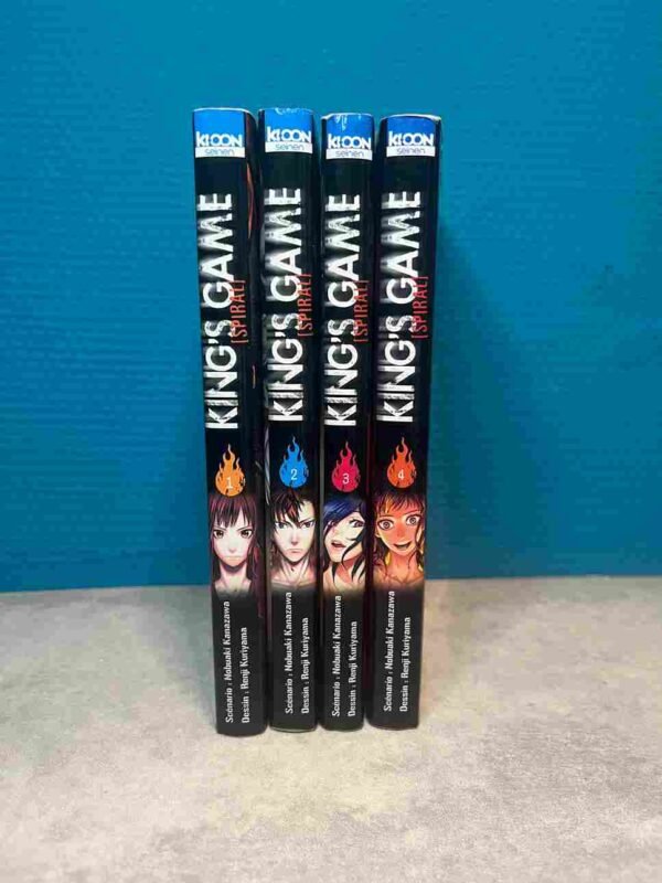 King's Game - Spiral : Collection Complète - 4 Tomes