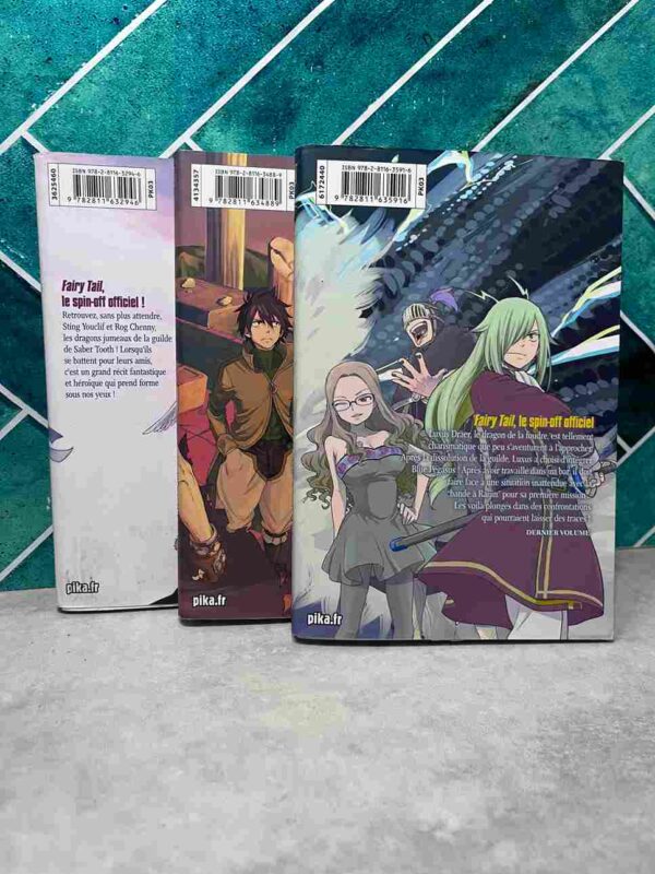 Fairy Tail - Side Stories : Collection Complète - 3 Tomes