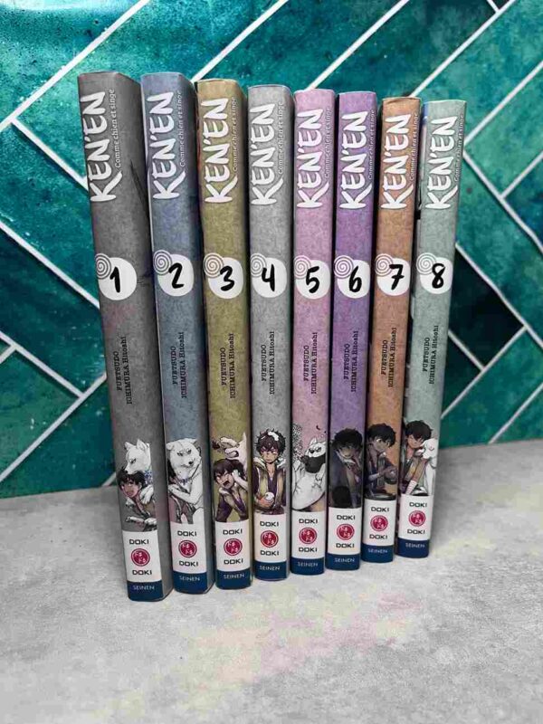 Ken'en / kenen - Comme chien et singe : Collection Complète - 8 Tomes ( Neuf )