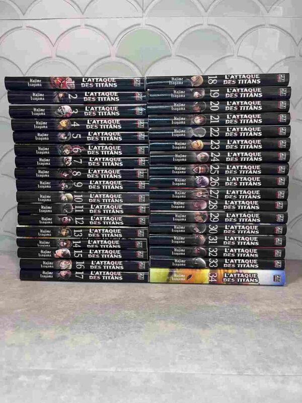 L'attaque des titans : Collection complète - 34 tomes