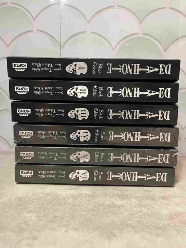Death Note - Black Edition / Collection Complète : 6 Tomes