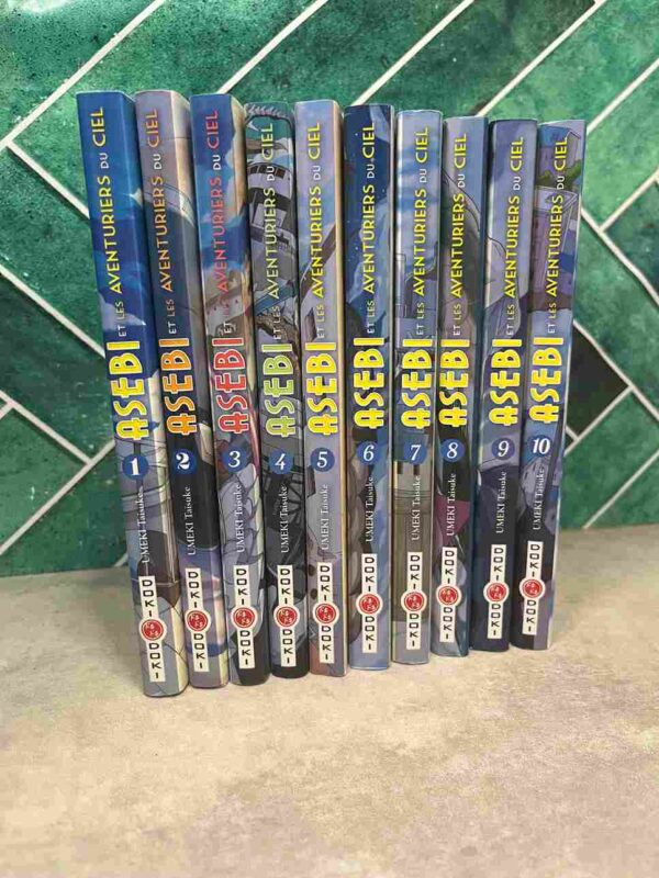 Asebi et Les Aventuriers du Ciel  : Collection complète -10 tomes