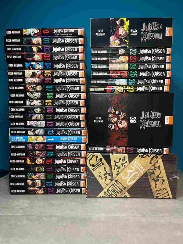 Jujutsu Kaisen : Collection Complète - 31 Tomes / Coffret 13 21 28 et 30 collector