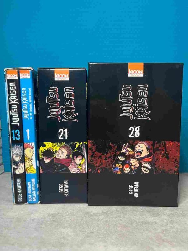 Jujutsu Kaisen : Collection Complète - 31 Tomes / Coffret 13 21 28 et 30 collector
