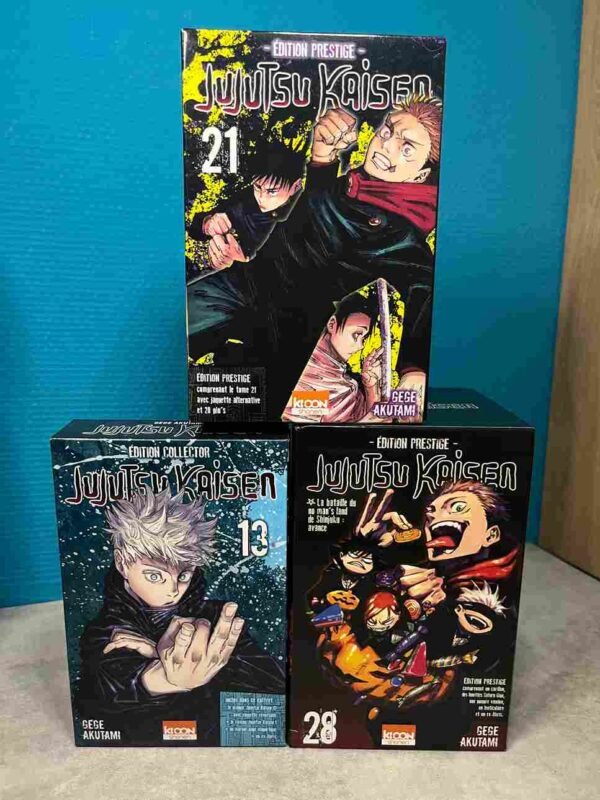 Jujutsu Kaisen : Collection Complète - 31 Tomes / Coffret 13 21 28 et 30 collector
