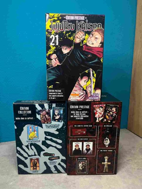 Jujutsu Kaisen : Collection Complète - 31 Tomes / Coffret 13 21 28 et 30 collector