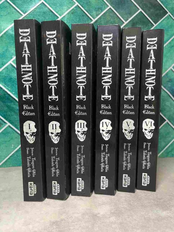 Death Note - Black Edition - Collection Complète : 6 Tomes