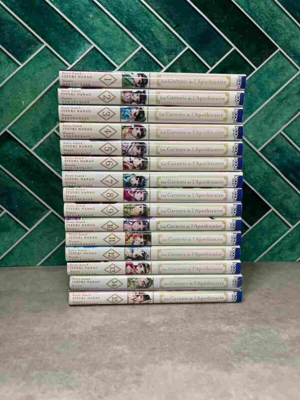 Les Carnets De L'Apothicaire : Collection Complète - 15 Tomes