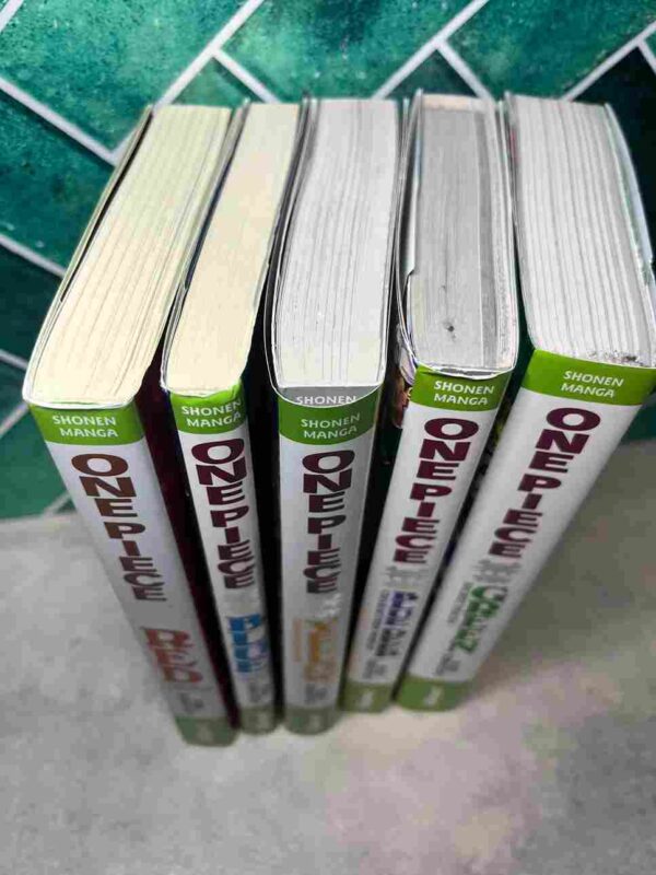 One Piece : 5 Tomes Hors serie - Blue / Yellow / Red / Green et Blue Deep