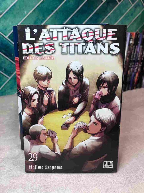 L'attaque des titans : Collection complète - 34 tomes ( 29 et 34 collector )