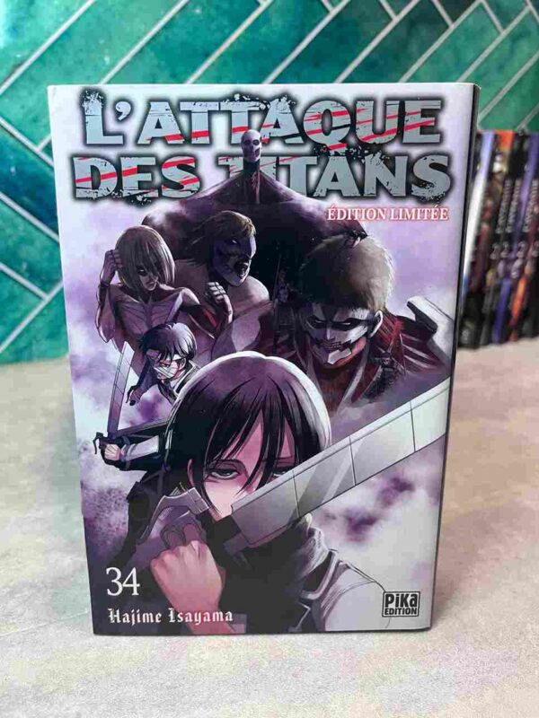L'attaque des titans : Collection complète - 34 tomes ( 29 et 34 collector )