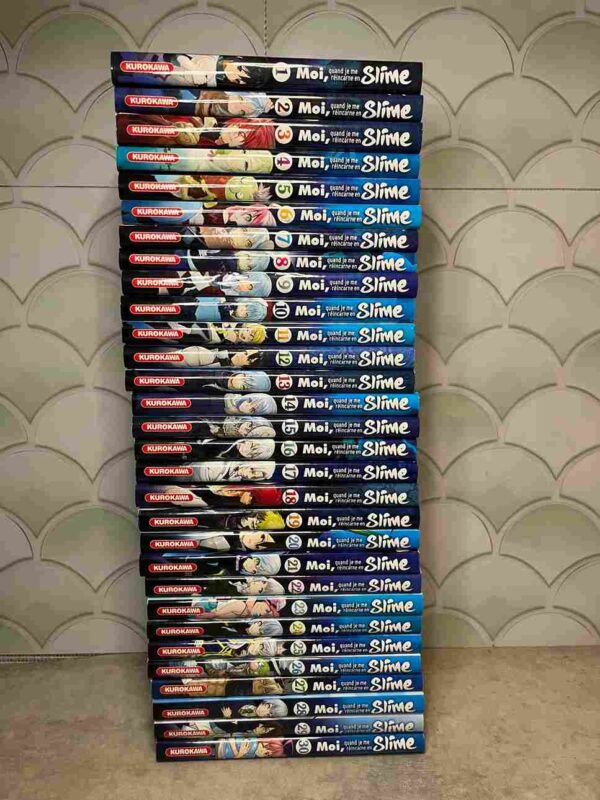 Moi quand je me réincarne en slime - Collection Complète : 30 Tomes ( Neuf )