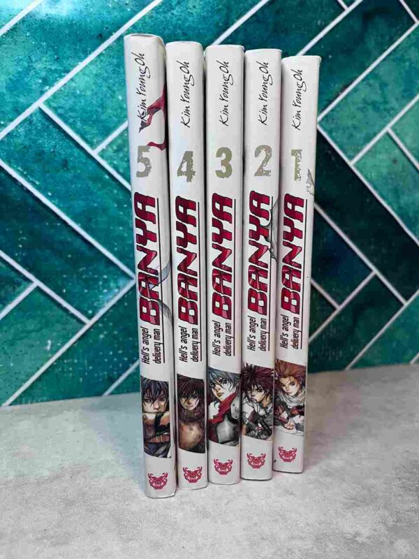 Banya - Hell's Angel Delivery Man : Collection Complète -5 Tomes