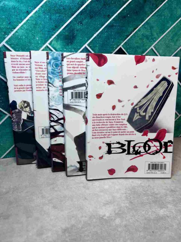 Blood +  :  Collection Complète  - 5 Tomes