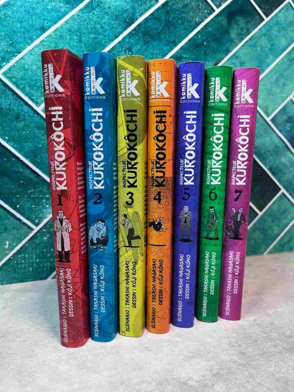 Inspecteur Kurokochi  : Tome du 1 a 7
