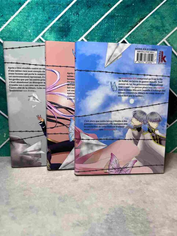 Prisoner Paper Plane  : Collection Complète - 3 Tomes