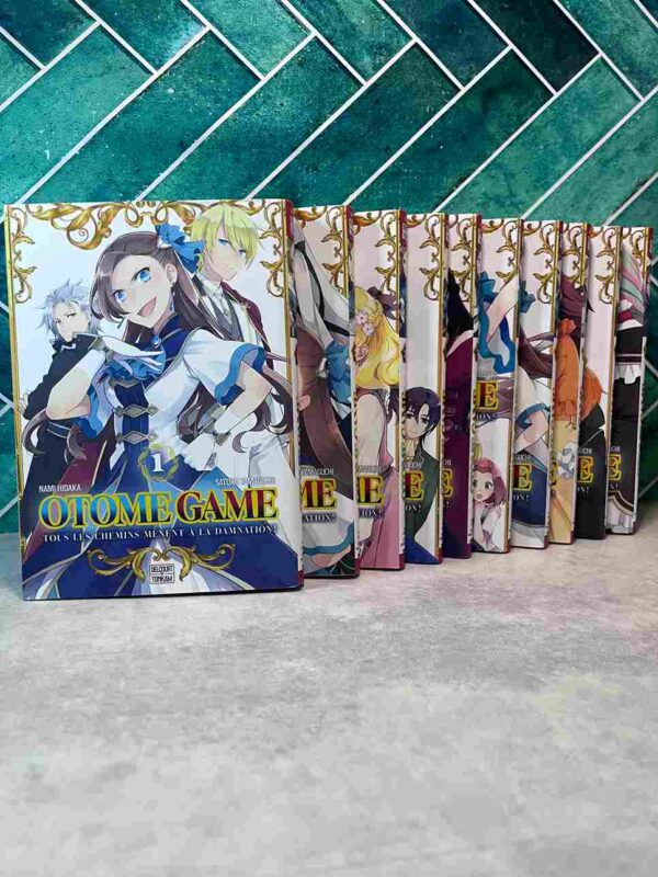 Après avoir reçu un coup à la tête, une lycéenne se retrouve dans le monde d'un jeu vidéo, un "otome game" (jeu de drague), où elle incarne la riche