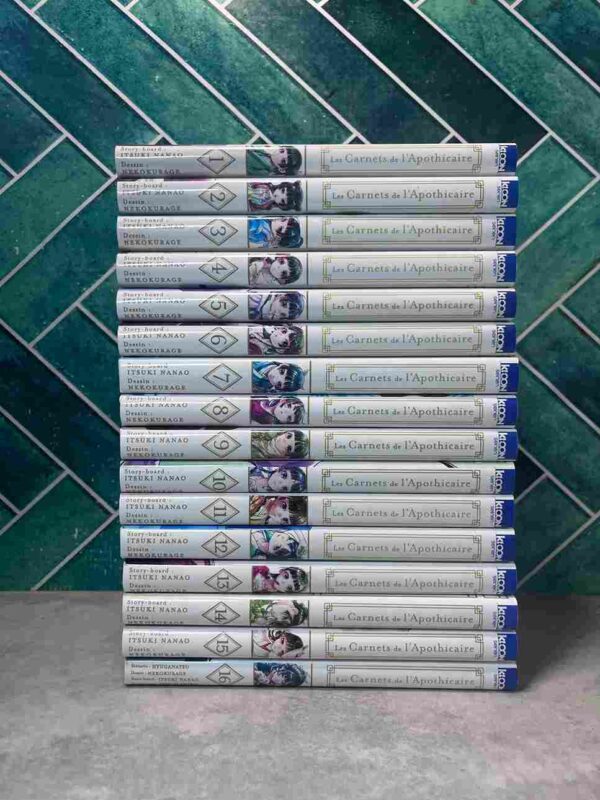 Les Carnets De L'Apothicaire : Collection Complète - 16 Tomes (  Neuf )